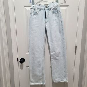Abercrombie Mid Rise Baggy Jean Size 24